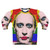 Gay Putin Pride Flag Sweatshirt featuring drag queen imagery as protest art