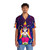Neon 1990s Baphomet Hawaiian Shirt - People Front