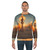 Burning Man inspired fire burner sweatshirt - men