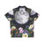 Midnight In The Garden II Hawaiian Shirt with enchanted floral and celestial design