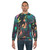 Mythical sea creatures sweatshirt featuring fantasy beasts - men