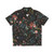 Midnight Floral Hawaiian Shirt - Tropical Botanical Design