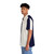 Navy blue and white bicolor Hawaiian shirt - People Left