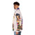 Gundam Seed Freedom Anime Puffer Jacket featuring characters from the Mobile Suit Gundam Seed series - men side left
