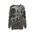 Biomechanical H R Giger Sculpture Sweatshirt - hanging