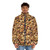 Mixed nuts puffer jacket keeping the wearer warm and comfortable - men front