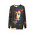 Gustavo Cerati Soda Stereo Low Poly Sweatshirt - hanging