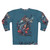 Mythical sea creatures sweatshirt featuring enchanted fantasy beasts - Back