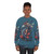 Mythical sea creatures sweatshirt featuring enchanted fantasy beasts - women