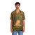 Tater Tot Hawaiian Shirt with Tropical Print and Kitty Crusaide Bonkers Design - People Front