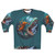 Sweatshirt featuring mythical sea creatures and fantasy ocean life