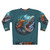 Sweatshirt featuring mythical sea creatures and fantasy ocean life - Back