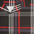 Tartan Hawaiian Shirt GTI Inspired Black and Red Plaid - Detail