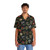 Native Flower Lino Print Hawaiian Shirt - People Front