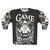 Game Master White Sweatshirt with fantasy graphics