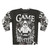 Game Master White Sweatshirt with fantasy graphics - Back