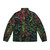 Miss Ivy Enchanted Botanical Puffer Jacket - Cozy and warm jacket featuring a nature-inspired cottage core design - Back