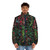 Miss Ivy Enchanted Botanical Puffer Jacket - Cozy and warm jacket featuring a nature-inspired cottage core design - men front