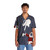 Minimalist art Hawaiian shirt featuring Townshend guitar and mod style - People Front