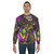 Gambit and Rogue X-Men Power Couple Vibrant Neon Sweatshirt - men