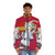 Xenoblade Chronicles 3 Mio Puffer Jacket featuring the character Mio - men front
