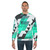 Mynt 142 Teal Abstract Geometric Sweatshirt - men