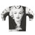 Vintage Marilyn Monroe Black and White Portrait Sweatshirt