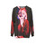 Marilyn Monroe Blue Smoke Women's Graphic Sweatshirt - hanging