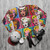 Marilyn Monroe Abstract Art Deco Pop Art Print Sweatshirt - flat lay