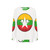 Myanmar Countryball Sweatshirt, showcasing the national flag and cultural pride - hanging