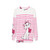 Aristocats Marie Pink Striped Sweatshirt - hanging