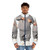 Mini Me Puffer Jacket - Optical Illusion Parody of Austin Powers - men front