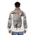 Mini Me Puffer Jacket - Optical Illusion Parody of Austin Powers - men back