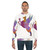 Gryphon Sweatshirt with Colorful Abstract Silhouette Design - men