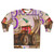 Colorful psychedelic tractor sweatshirt