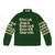 Milwaukee Jetset Puffer Jacket with Wisconsin Sports and Basketball Motifs