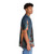 Meteorologist Hawaiian shirt with robot and cloud print - People Pight