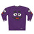 Grimace Face Meme Sweatshirt - Back