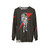 Bowie Custom Sweatshirt featuring iconic music and movie designs - hanging