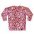 Pink sweatshirt with kiwiana-inspired design - Back