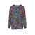 Psychedelic Trippy Colorful Rave Sweatshirt - hanging
