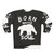 Born With Bear Soul Hooded Sweatshirt - Back