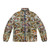 Michelangelo Sistine Chapel Puffer Jacket featuring a stunning artwork design