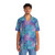 Mermaid scale glitter pattern Hawaiian shirt - People Front