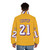 Michael Cooper Showtime Puffer Jacket featuring iconic Los Angeles basketball design - men back
