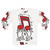 Haring pop art music note designer sweatshirt