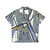 Surreal Abstract Expressionist Hawaiian Shirt with Collage Techniques - Back