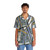 Surreal Abstract Expressionist Hawaiian Shirt with Collage Techniques - People Front