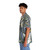 Surreal Abstract Expressionist Hawaiian Shirt with Collage Techniques - People Left