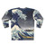 Great Wave Kanagawa Inspired Sweatshirt - Back